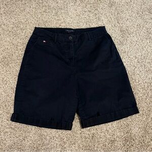 Tommy Hilfiger Women's Navy Blue Shorts